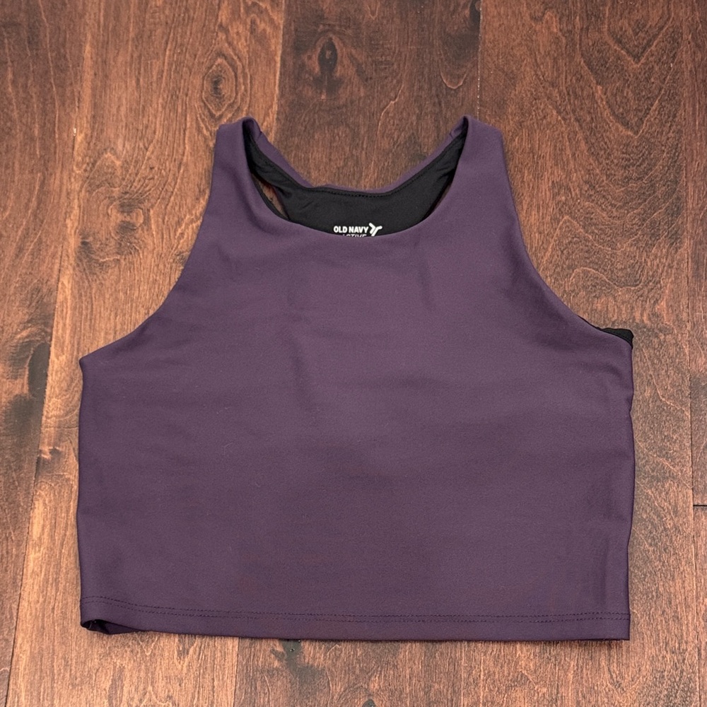 Old Navy Active Powersoft Girls Active Top Crop Dance Sports, size Large 10/12